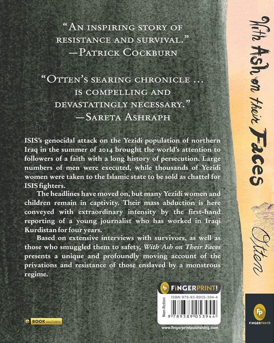 With Ash on their Faces : Yezidi Women and the Islamic State by Cathy Otten [Paperback] - versoz.com
