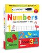 My Big Wipe And Clean Book of Numbers for Kids : 1 to 20 by Wonder House Books [Board Book] - versoz.com