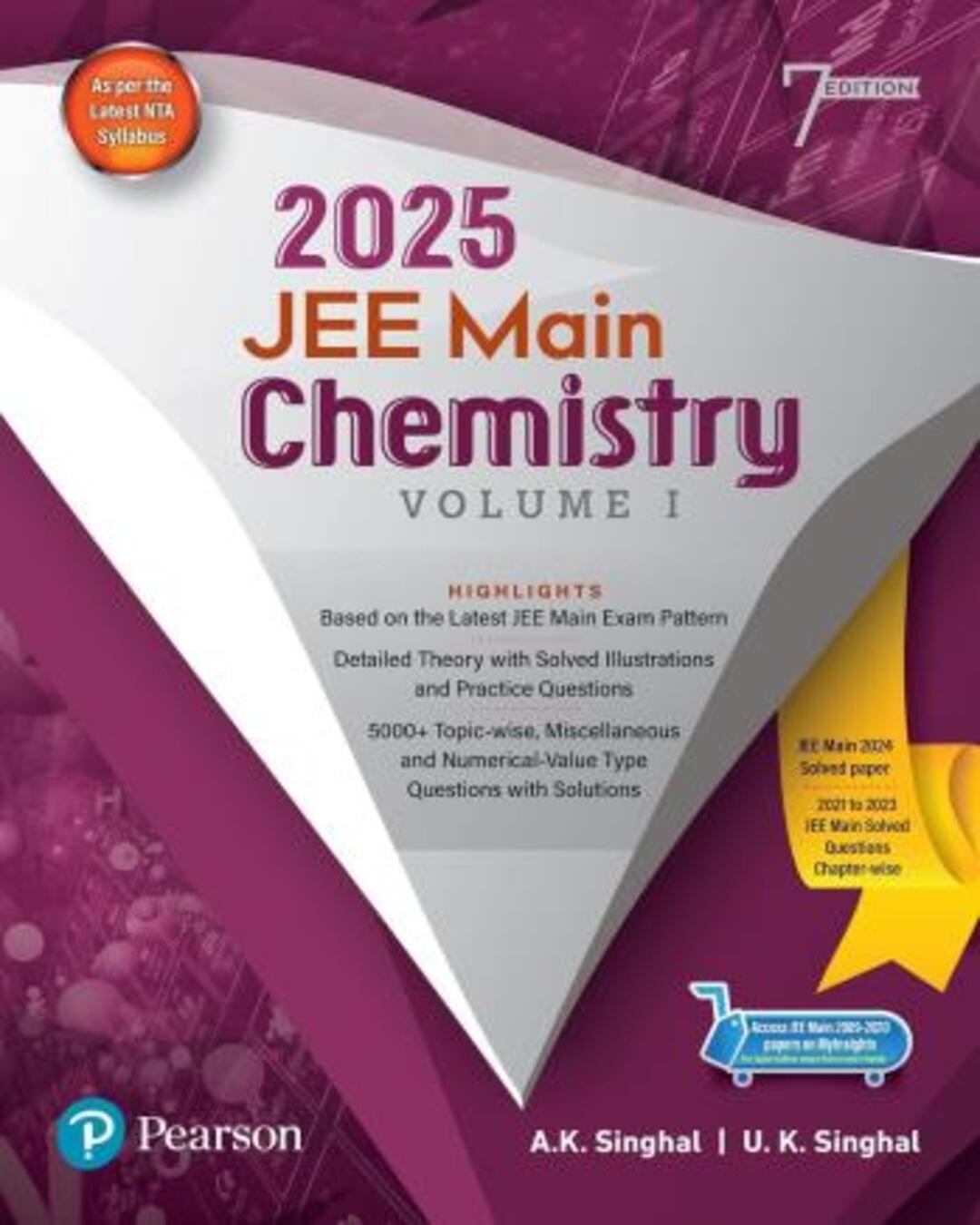 JEE Main Chemistry Volume-1 (2025) - versoz.com