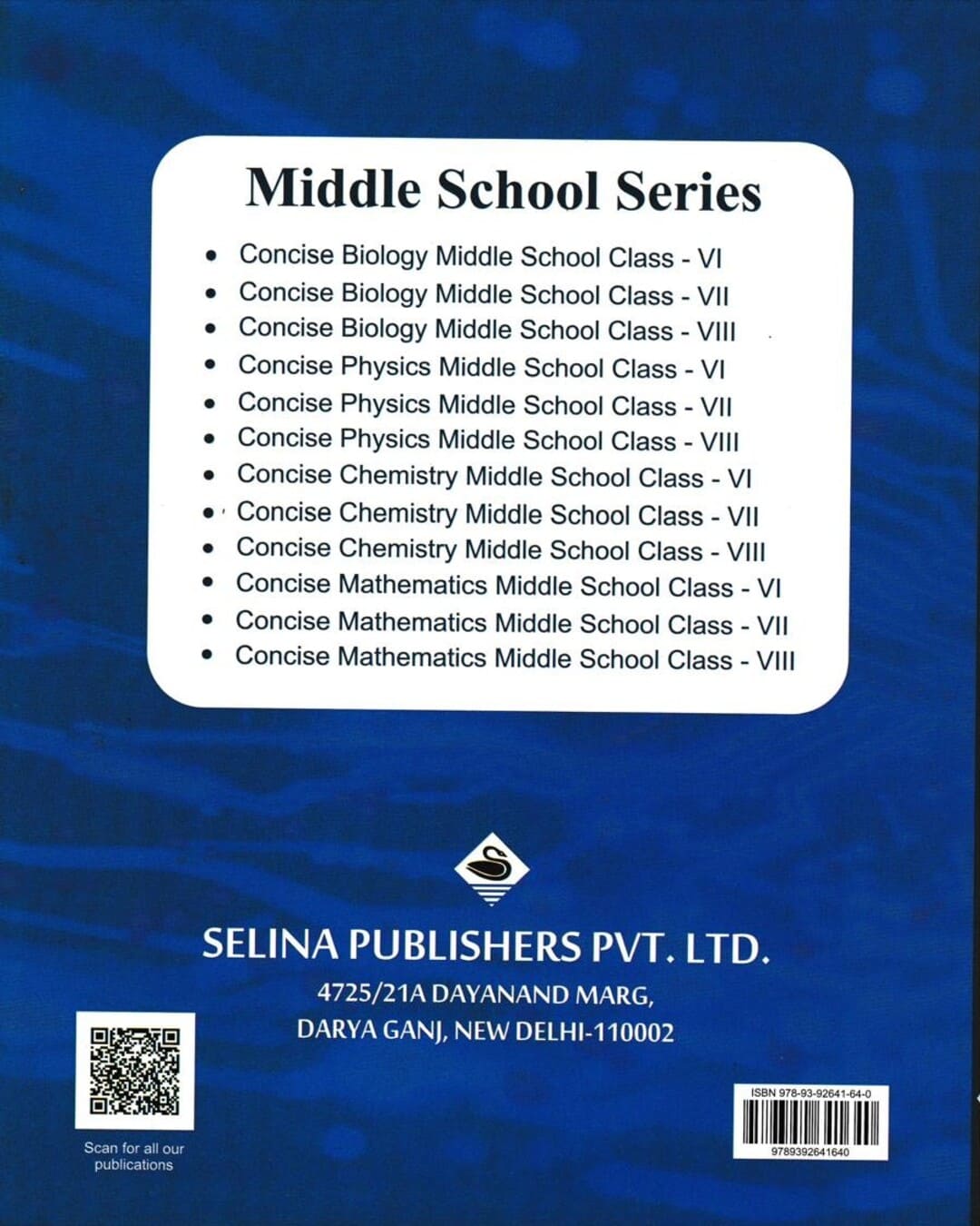 Concise Physics, Chemistry & Biology - Middle School Class 6 (NEP 2020) for 2027 Examinations