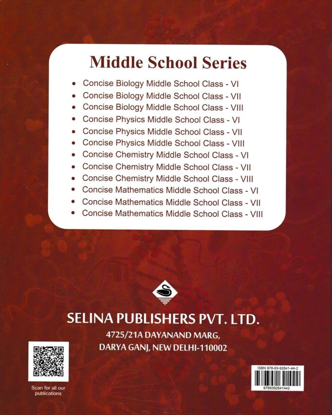 Concise Physics, Chemistry & Biology - Middle School Class 6 (NEP 2020) for 2027 Examinations