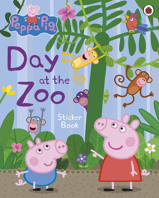 Peppa Pig: Day At The Zoo Sticker Book by Peppa Pig [Paperback] - versoz.com