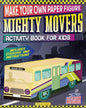 Make Your Own Paper Figure - Mighty Movers : Activity Book For Kids by Wonder House Books [Paperback] - versoz.com