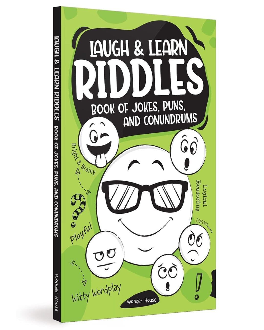Laugh And Learn Riddles Book Of Jokes, Puns, And Conundrums by Wonder House Books [Paperback] - versoz.com