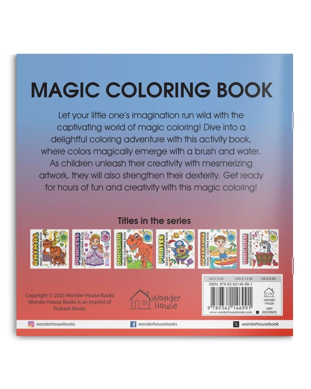 Transport Magic Coloring Book by Wonder House Books [Paperback] - versoz.com