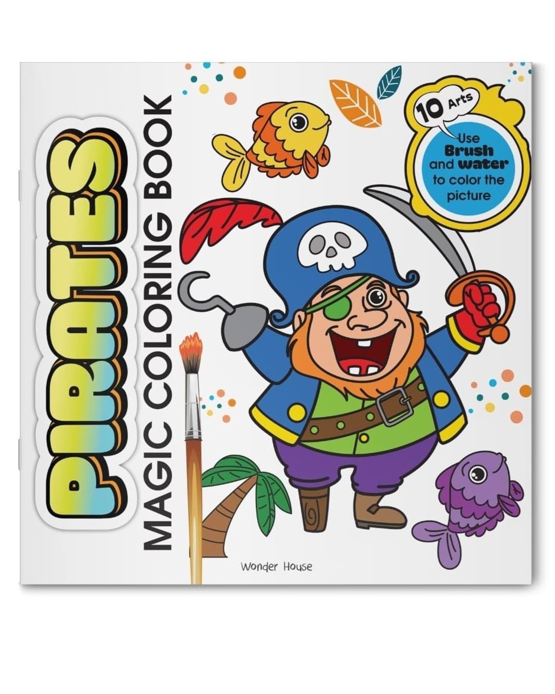 Pirates Magic Colouring Book by Wonder House Books [Paperback] - versoz.com