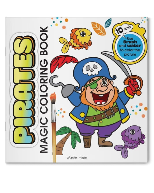 Pirates Magic Colouring Book by Wonder House Books [Paperback] - versoz.com