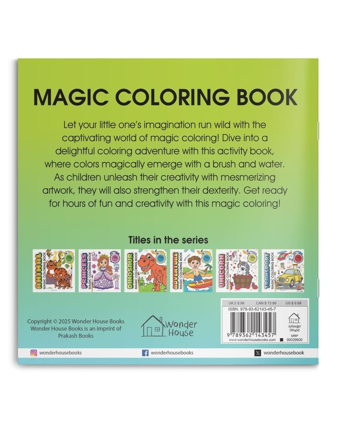 Pirates Magic Colouring Book by Wonder House Books [Paperback] - versoz.com