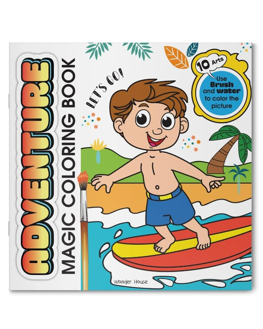 Adventure Magic Coloring Book by Wonder House Books [Paperback] - versoz.com