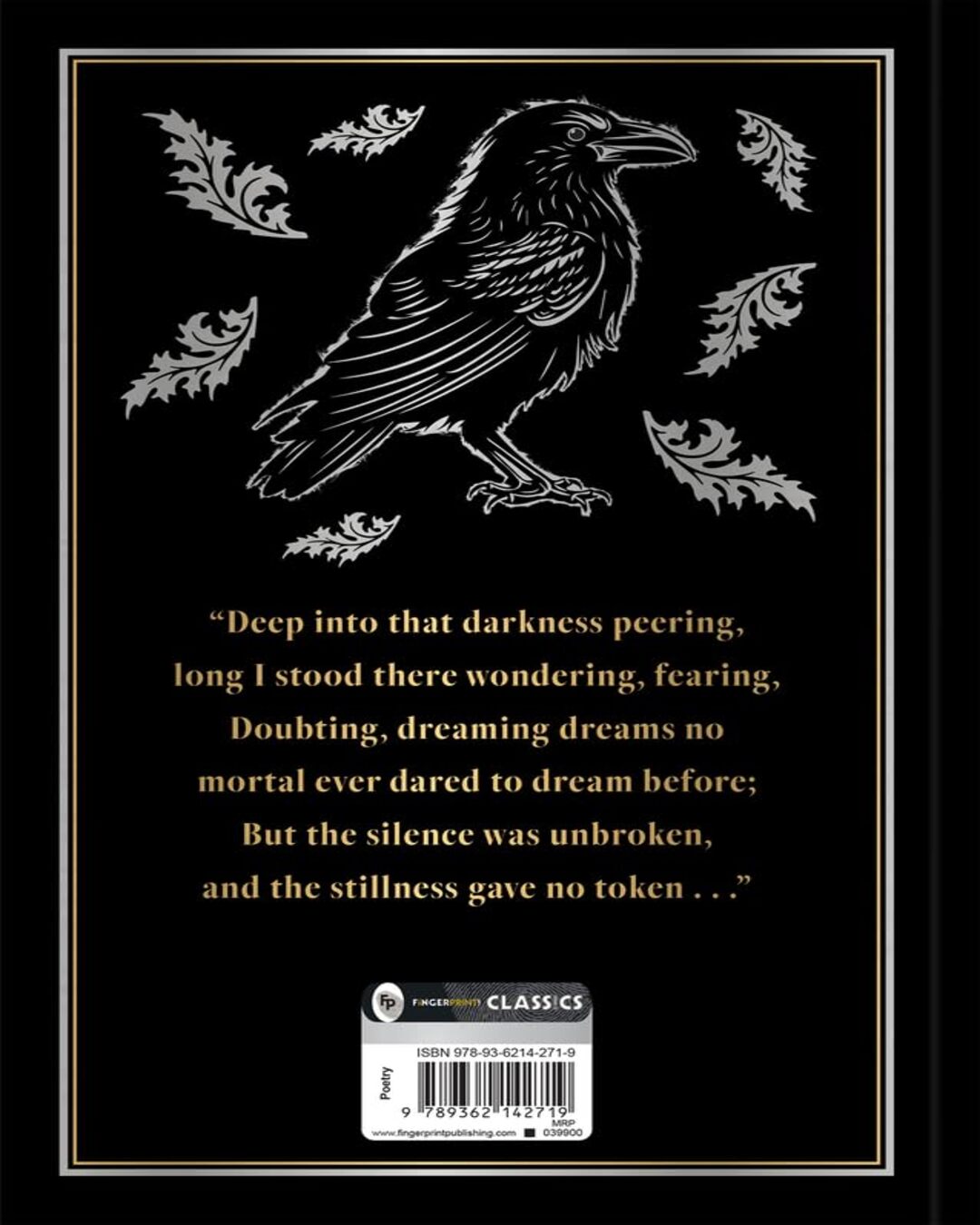 The Raven (Deluxe Hardbound Edition) by Edgar Allan Poe [Hardcover] - versoz.com