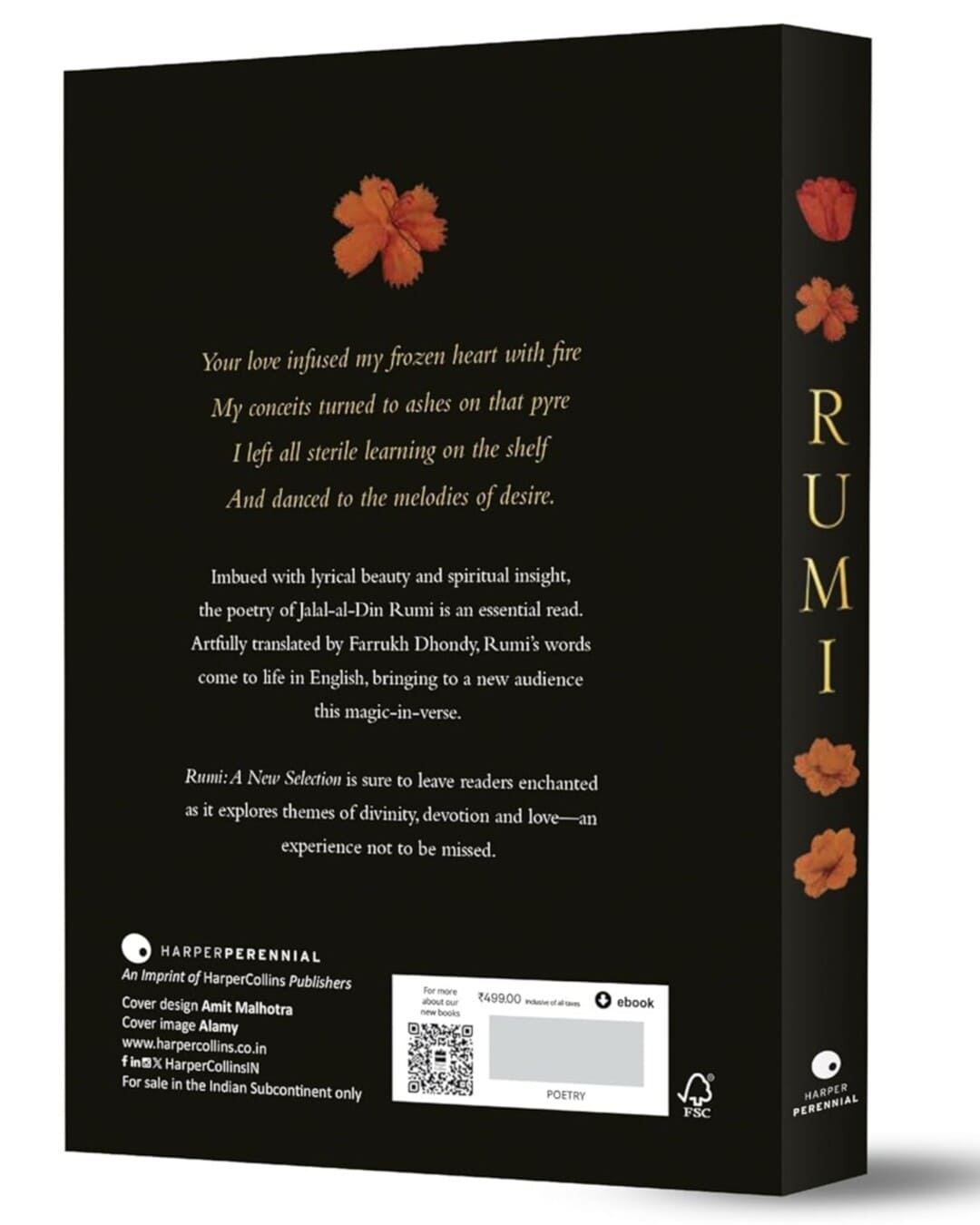 Rumi : A New Selection by Farrukh Dhondy [Hardcover] - versoz.com