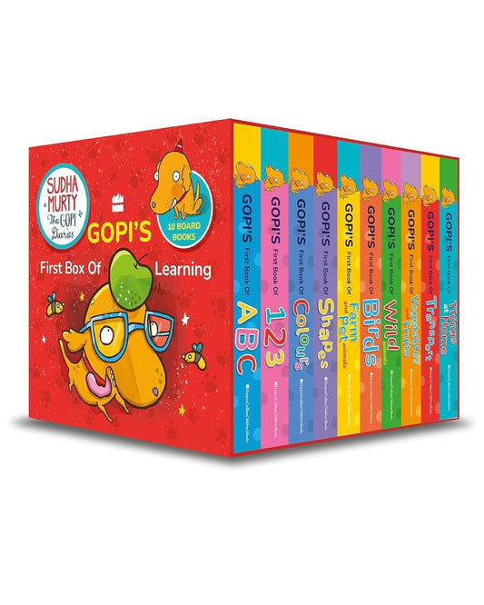 Gopi's First Box of Learning by Sudha Murty [Board book] - versoz.com