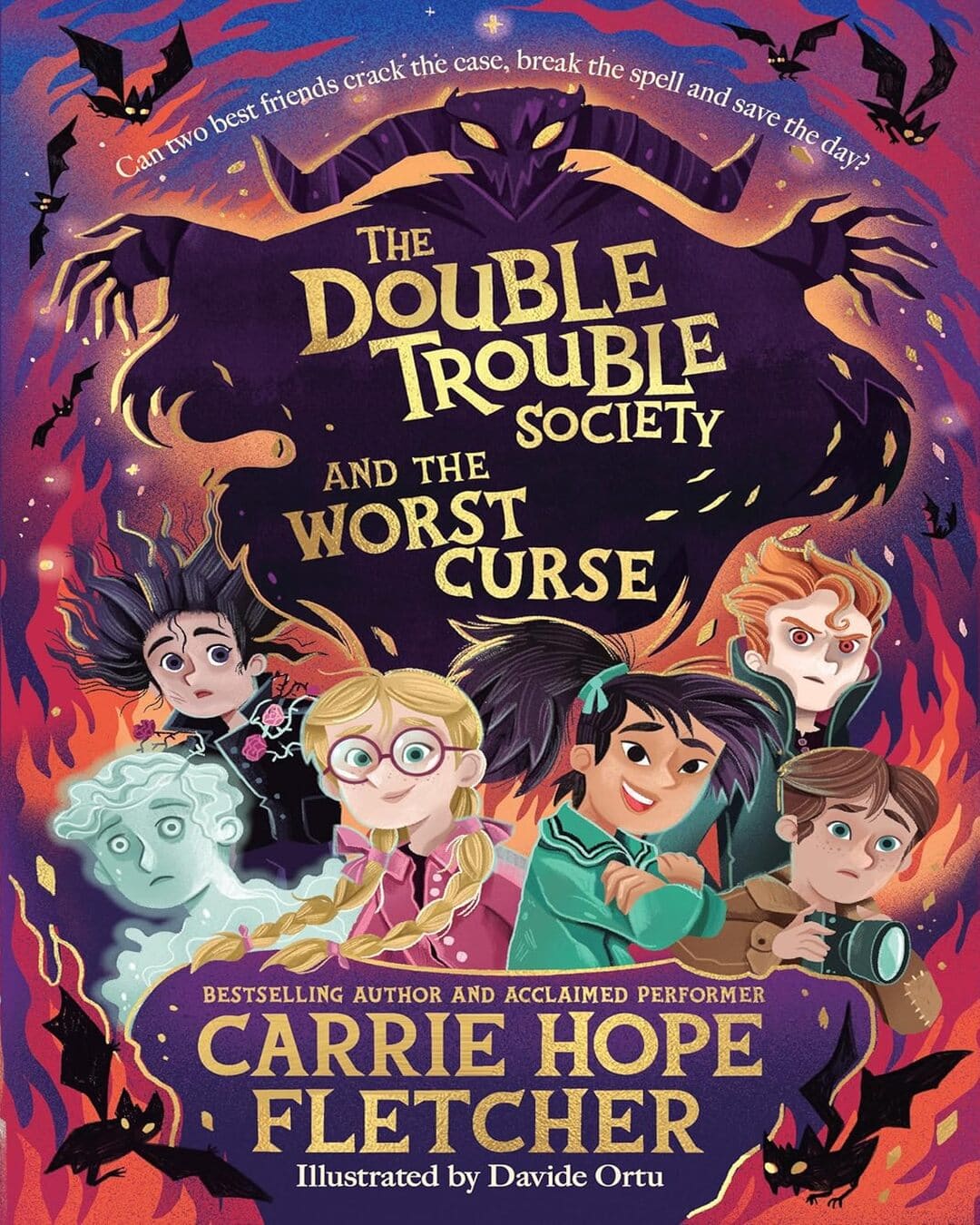 The Double Trouble Society And The Worst Curse by Carrie Hope Fletcher [Paperback] - versoz.com