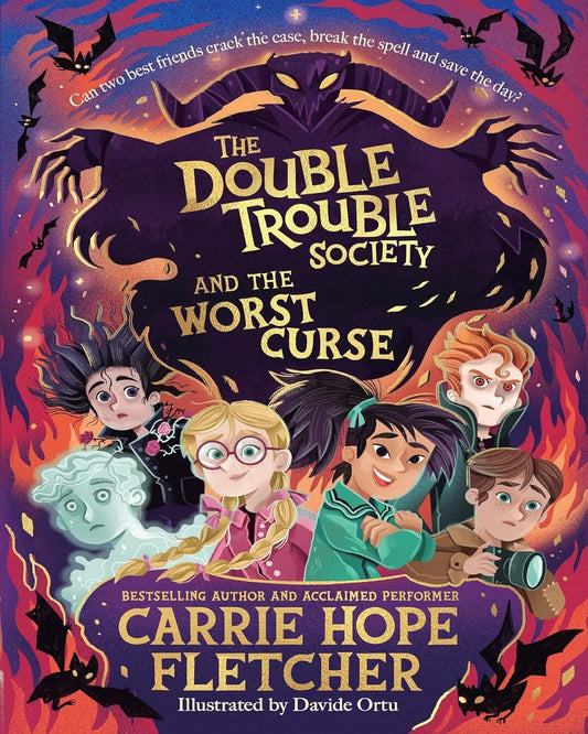 The Double Trouble Society And The Worst Curse by Carrie Hope Fletcher [Paperback] - versoz.com