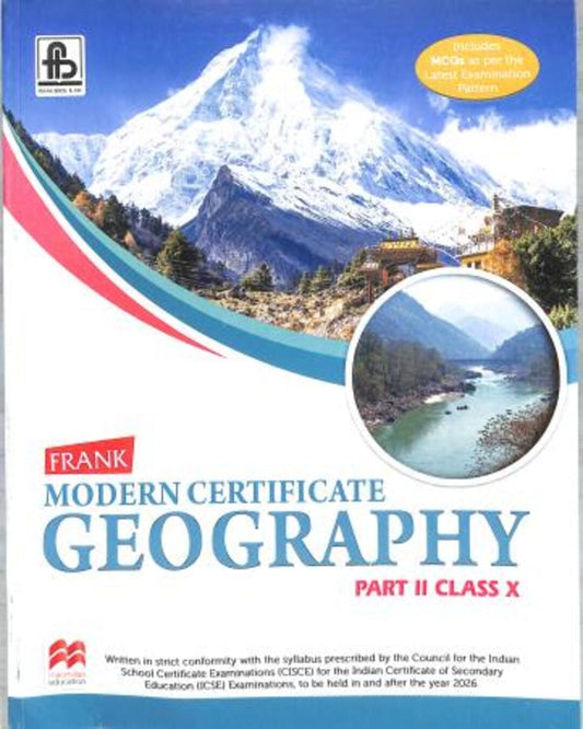 Frank Modern Certificate Geography Part 2 Class 10 (2026 Edition) - versoz.com