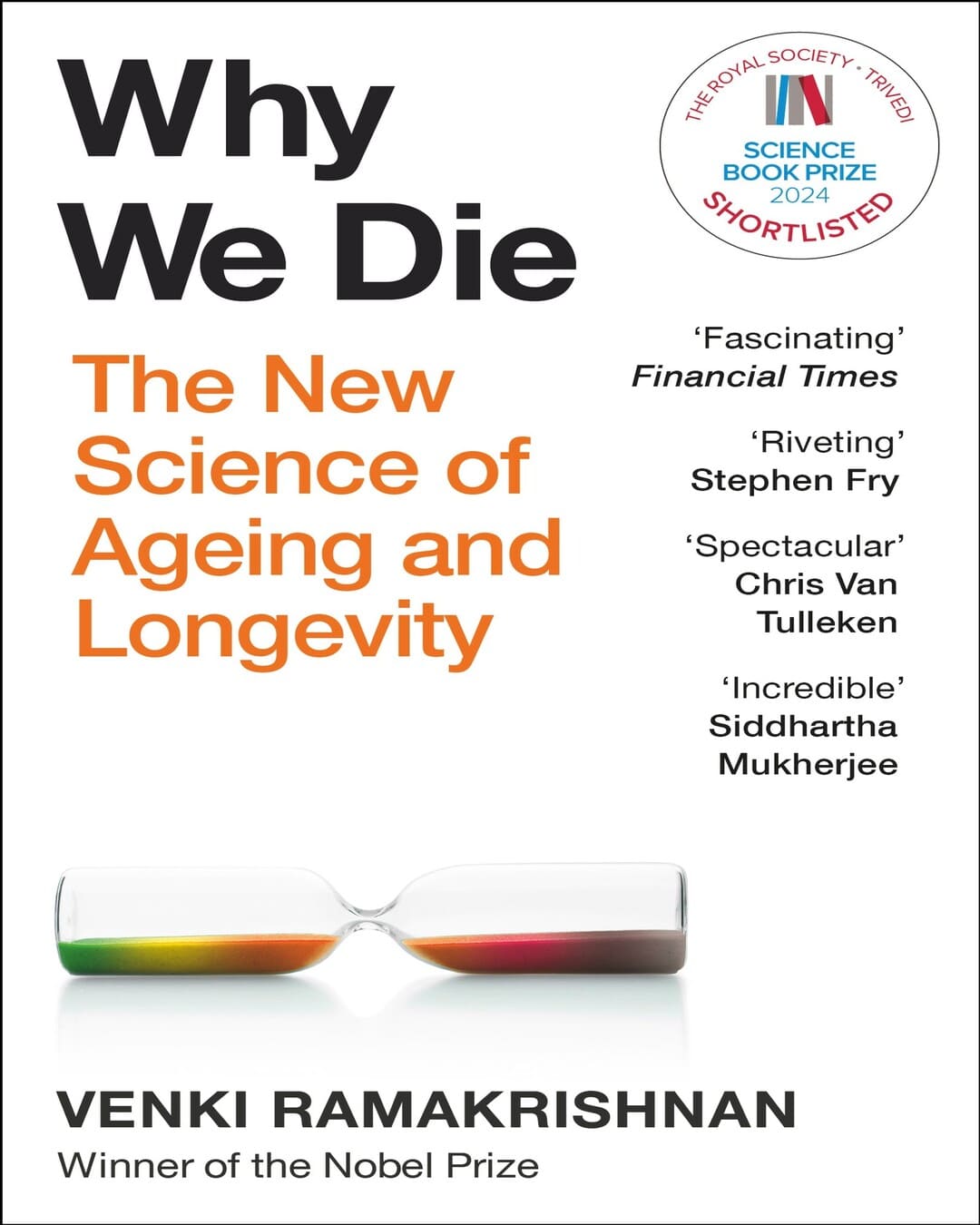 Why We Die : The New Science of Ageing and Longevity by Venki Ramakrishnan [Paperback] - versoz.com