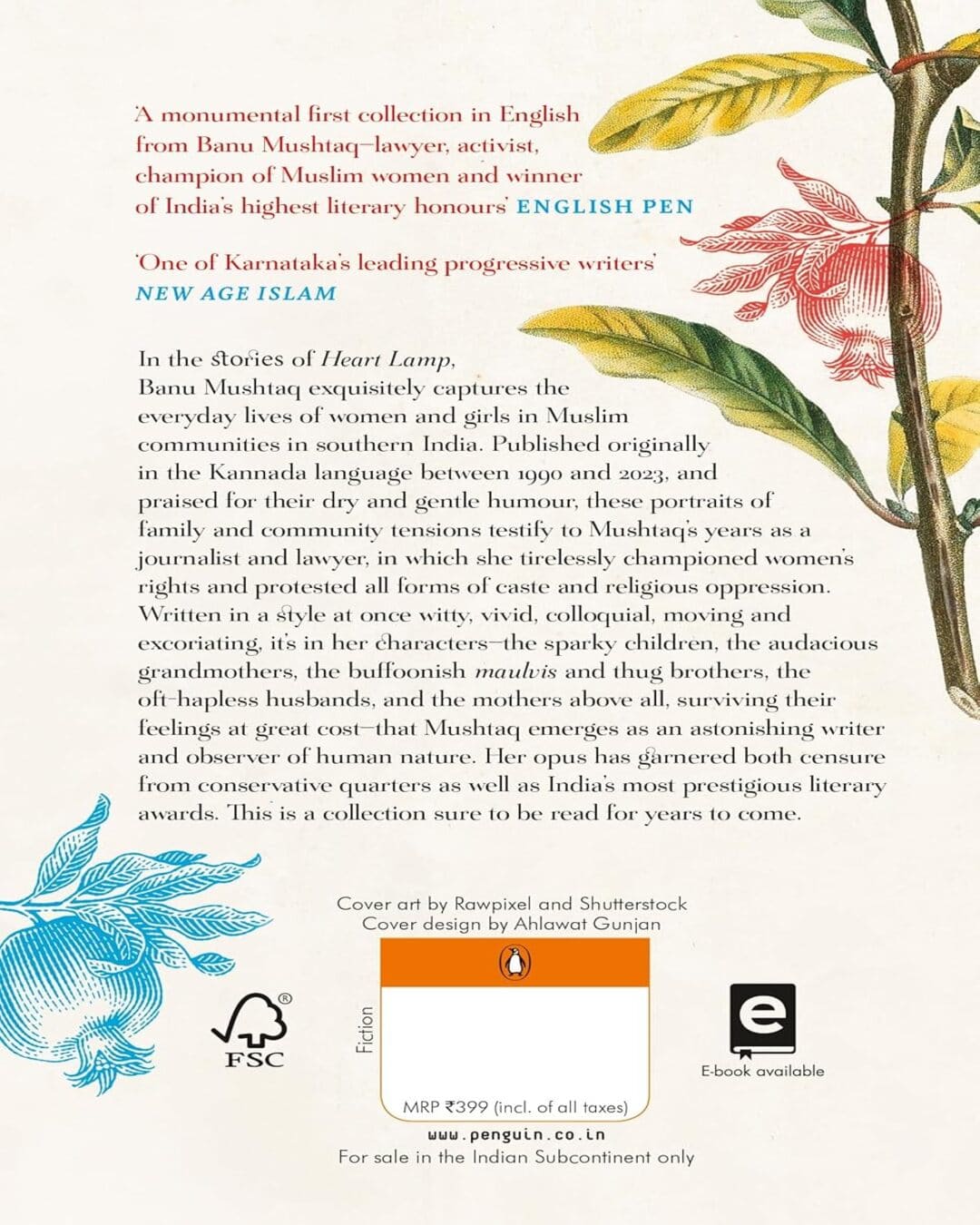 Heart Lamp : Selected Stories by Banu Mushtaq [Paperback] - versoz.com