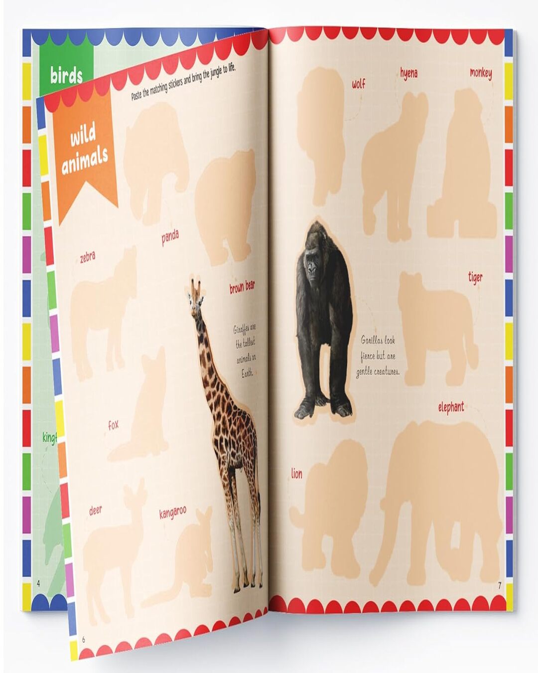 My First 100 Animals Stickers by Wonder House [Paperback] - versoz.com