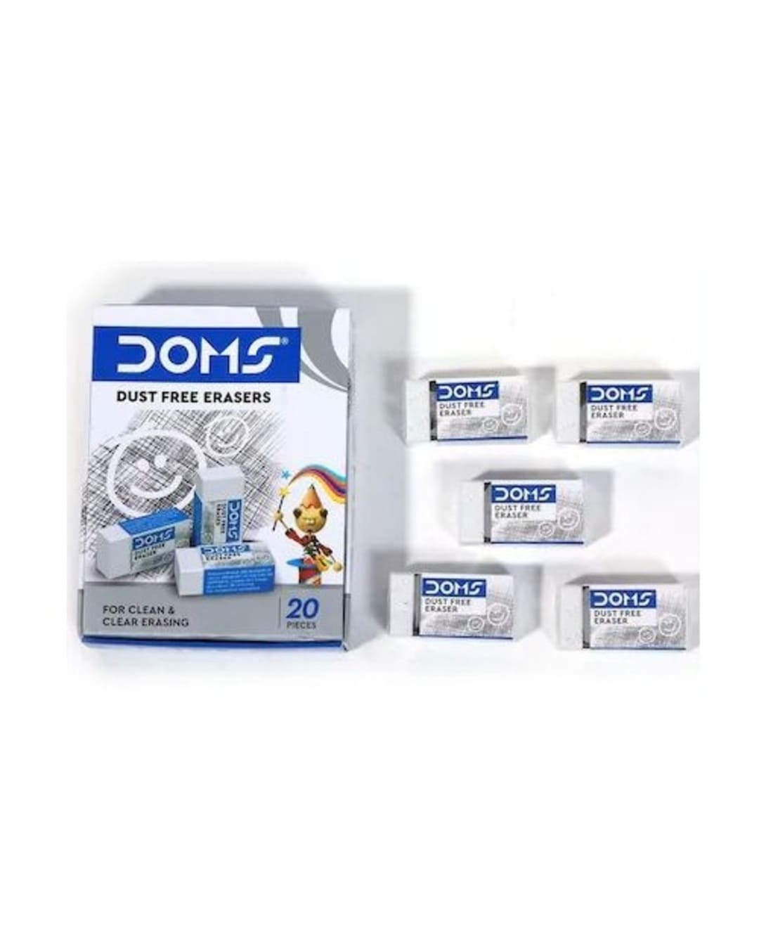 Doms Dust Free Erasers | 1 Eraser - versoz.com