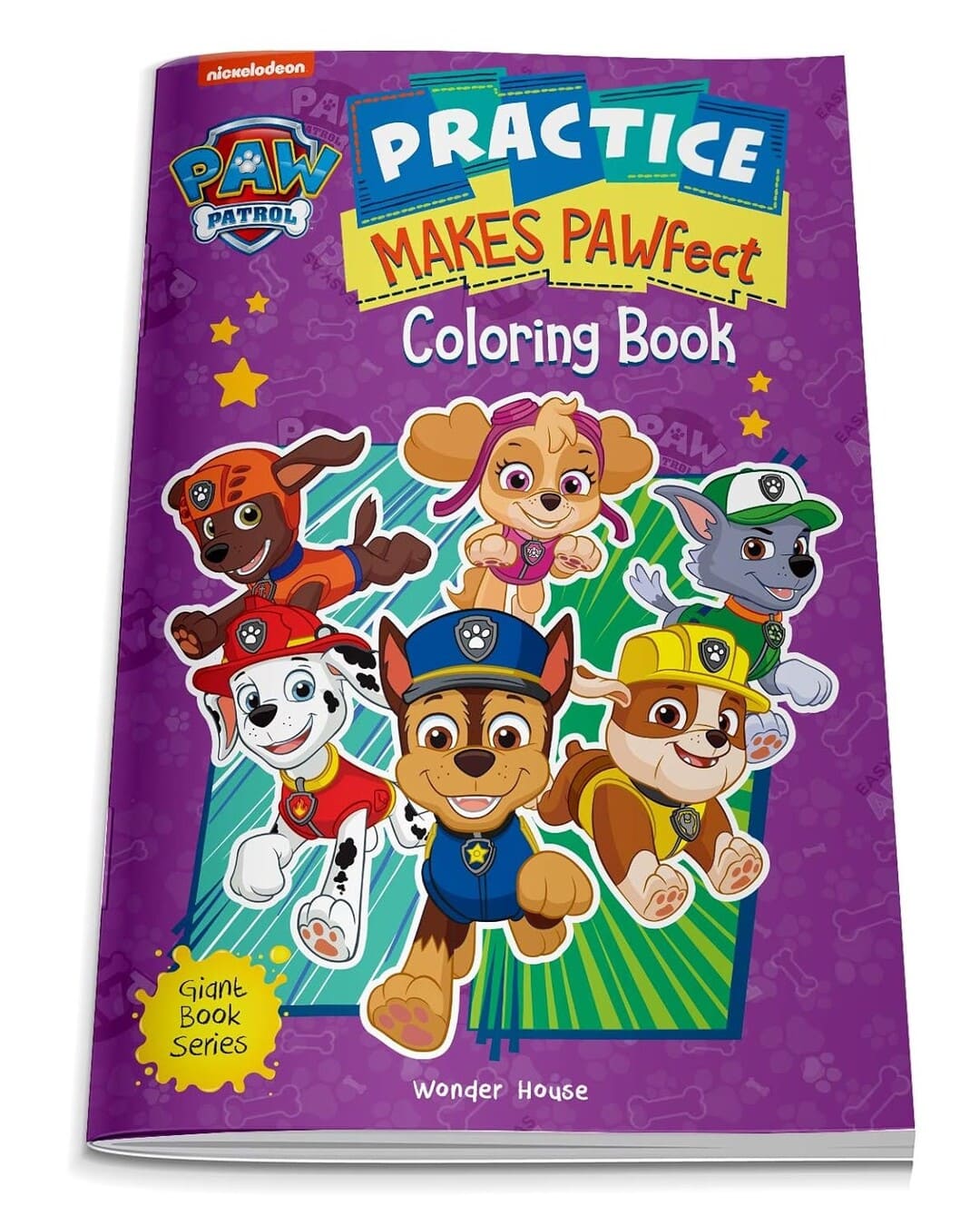 Practice Makes PAWfect : Paw Patrol Giant Coloring Book for Kids by Wonder House Books [Paperback] - versoz.com