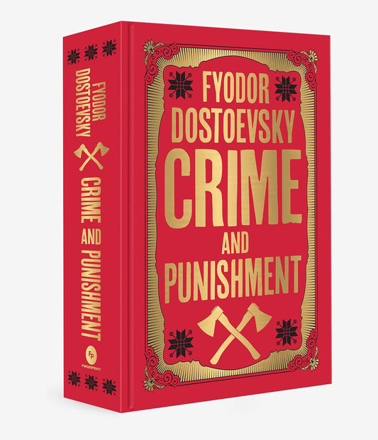 Crime and Punishment (Deluxe Hardbound Edition) by Fyodor Dostoevsky [Hardcover] - versoz.com