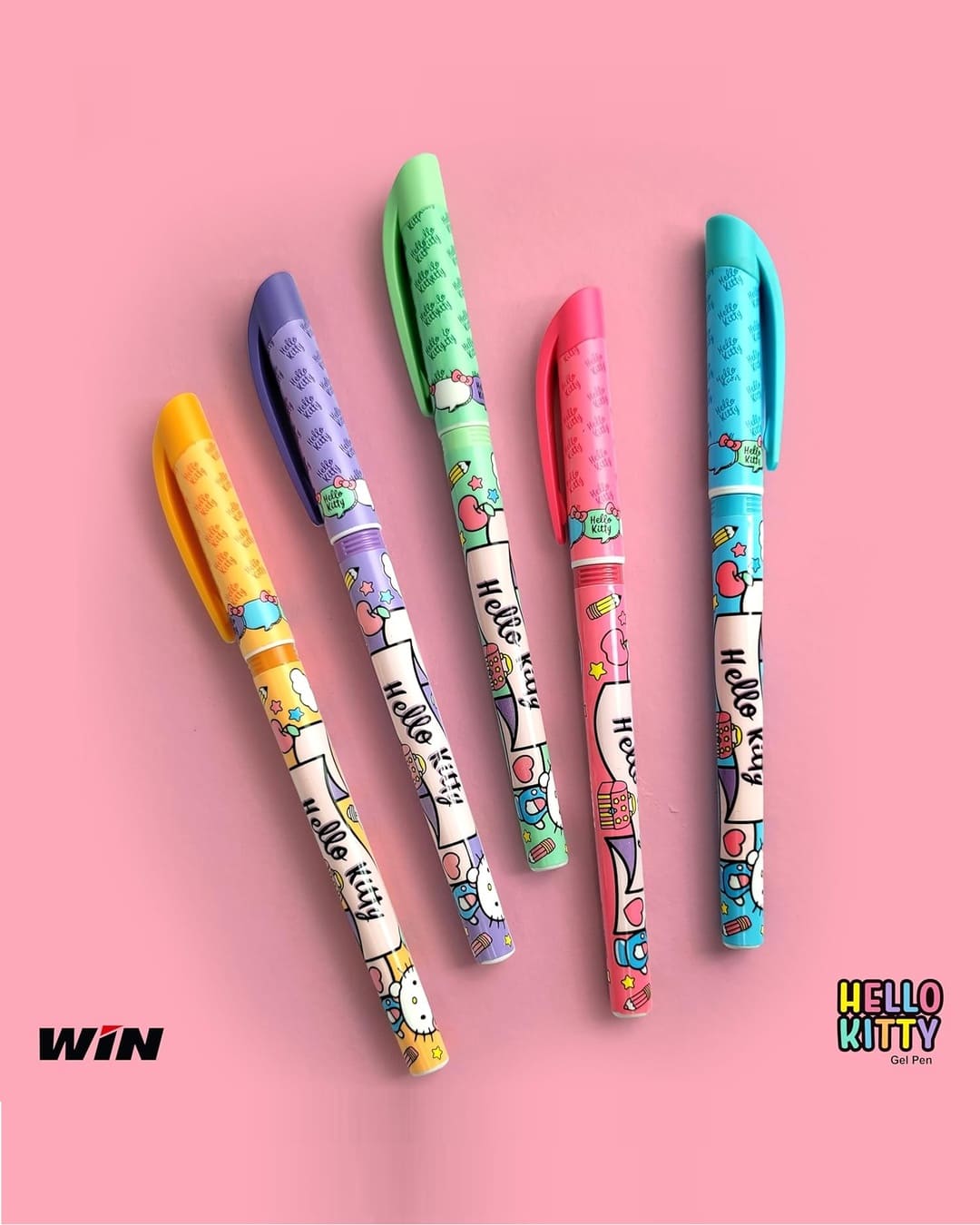 Win Hello Kitty | Gel Pen | Blue | 1 Pen - versoz.com