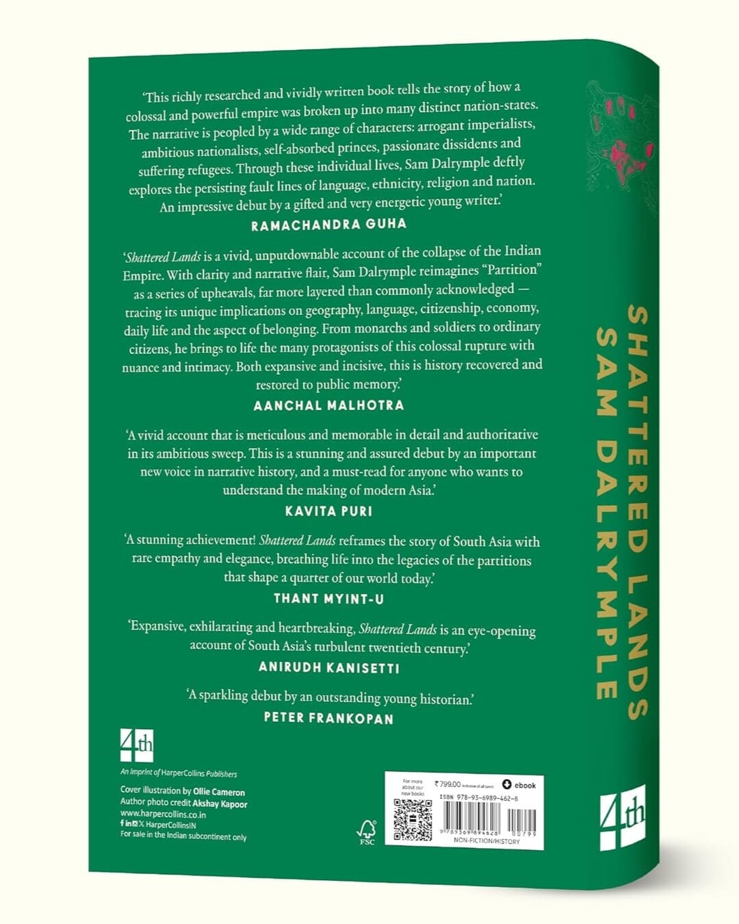 Shattered Lands : Five Partitions and the Making of Modern Asia by Sam Dalrymple [Hardcover] - versoz.com