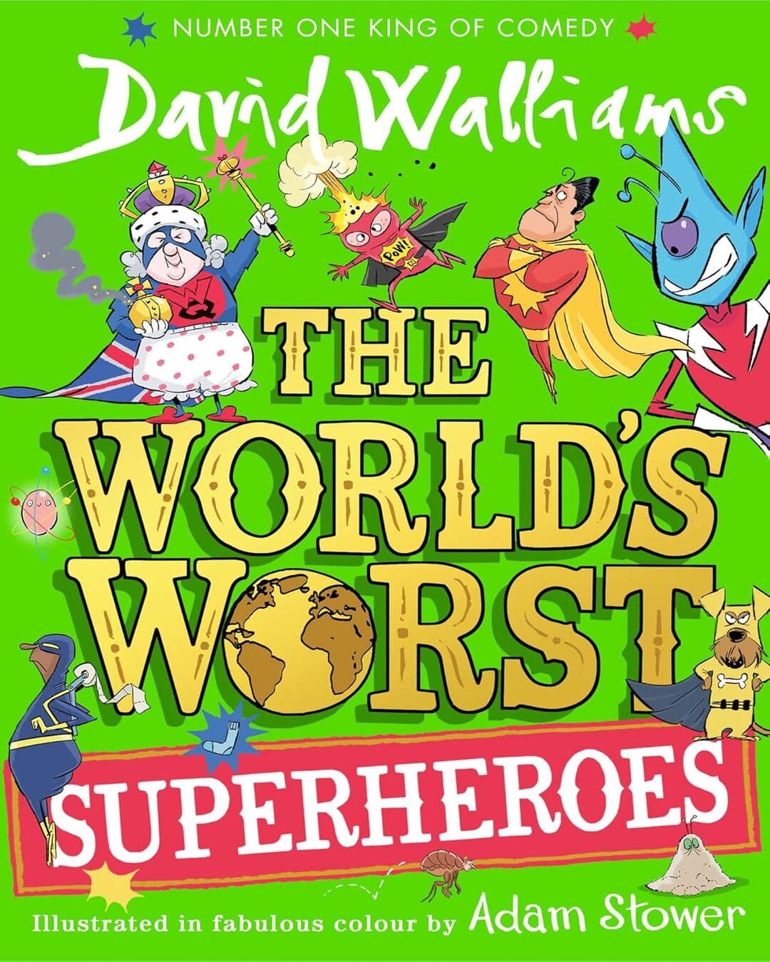 The World’s Worst Superheroes by David Walliams [Paperback] - versoz.com