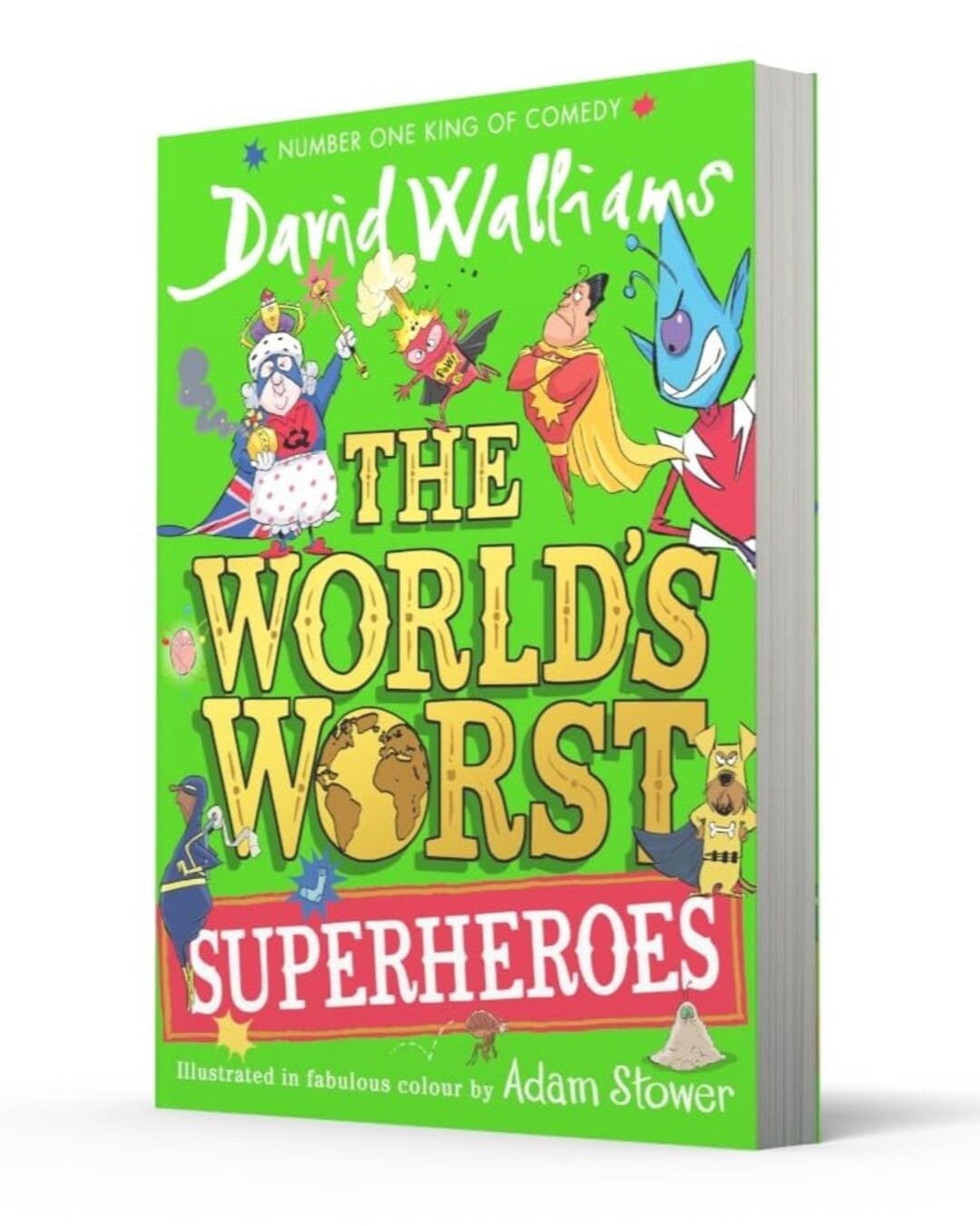 The World’s Worst Superheroes by David Walliams [Paperback] - versoz.com