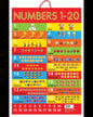 Numbers 1-20 - Early Learning Educational Posters For Children: Perfect For Kindergarten, Nursery An by Wonder House Books [Paperback] - versoz.com