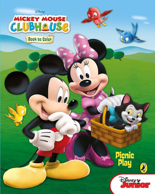 Picnic Play - Book To Colour by Disney [Paperback] - versoz.com