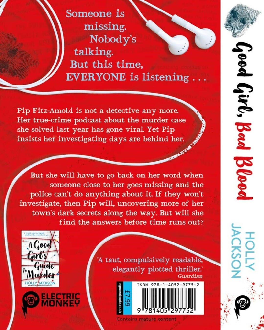 Good Girl, Bad Blood by Holly Jackson [Paperback] - versoz.com