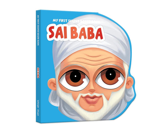 My First Shaped Board Book: Illustrated Sai Baba Hindu Mythology Picture Book for Kids Age 2+ [Board Book] - versoz.com