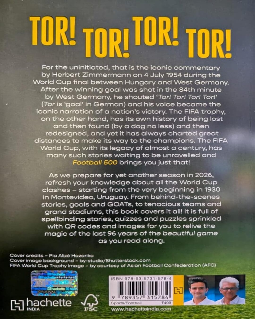 Football 500 : The Ultimate Companion to 9 Decades of the World Cup by Joy Bhattacharjya & Aniket Mishra [Paperback]