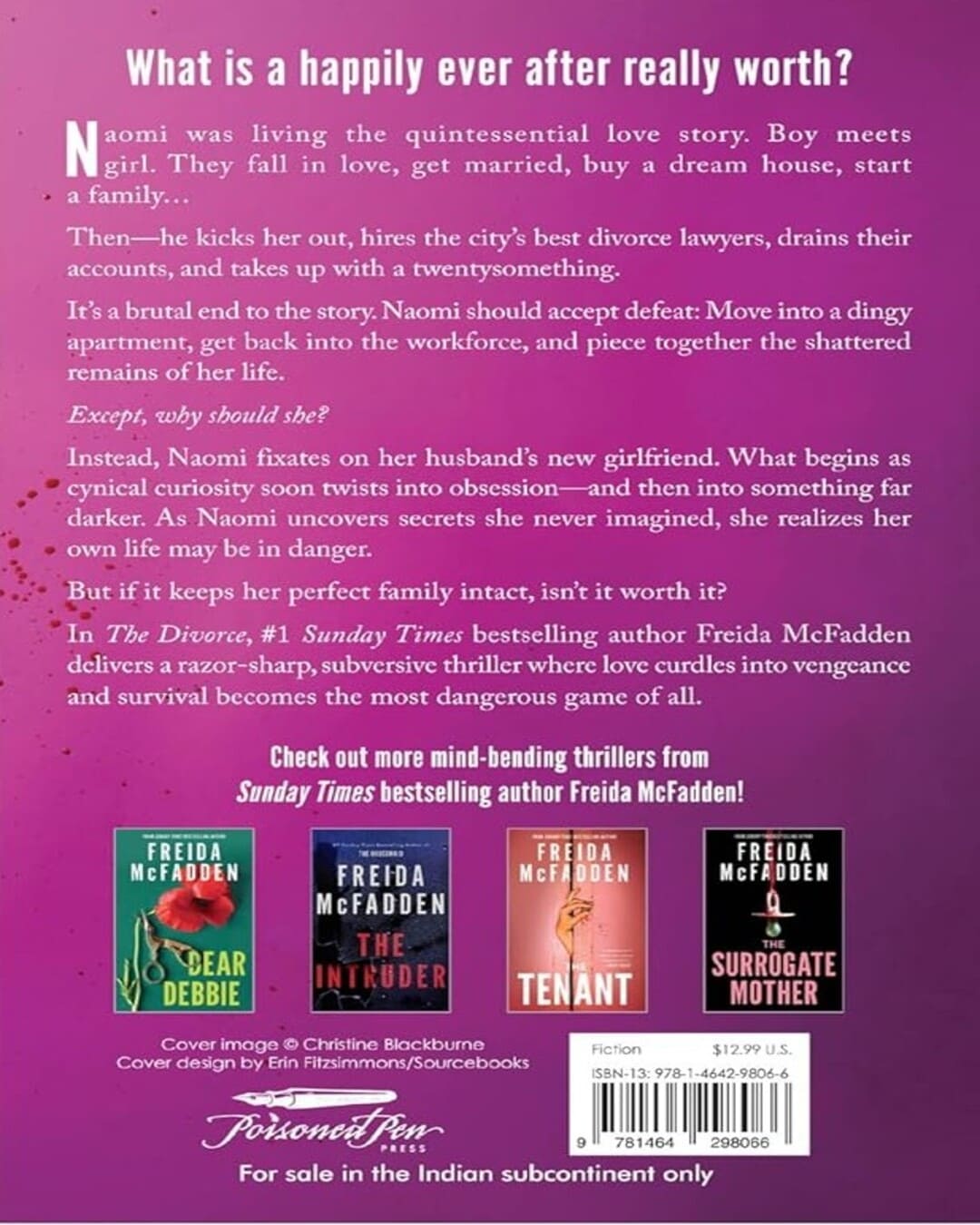 The Divorce by Freida Mcfadden [Paperback]
