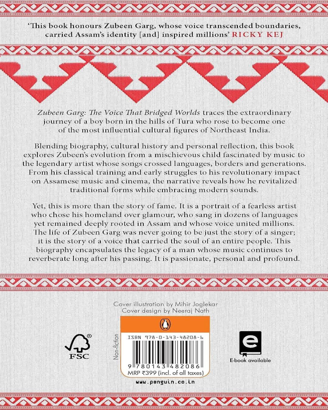 Zubeen Garg : The Voice That Bridged Worlds by Prosenjit Nath [Paperback]
