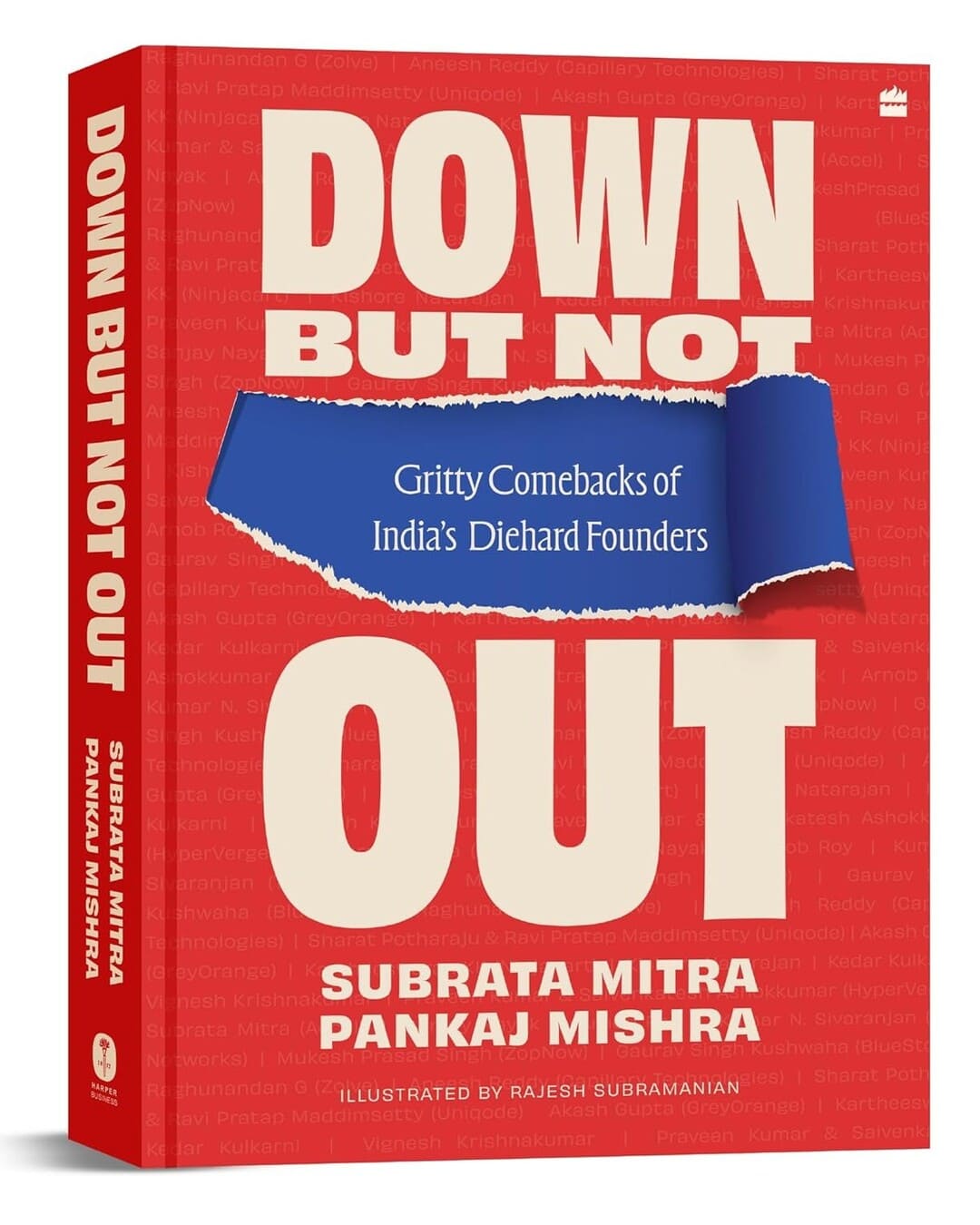Down But Not Out by Subrata Mitra & Pankaj Mishra [Paperback]