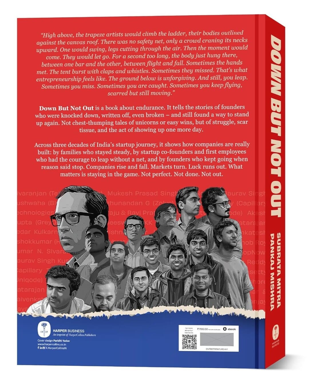 Down But Not Out by Subrata Mitra & Pankaj Mishra [Paperback]