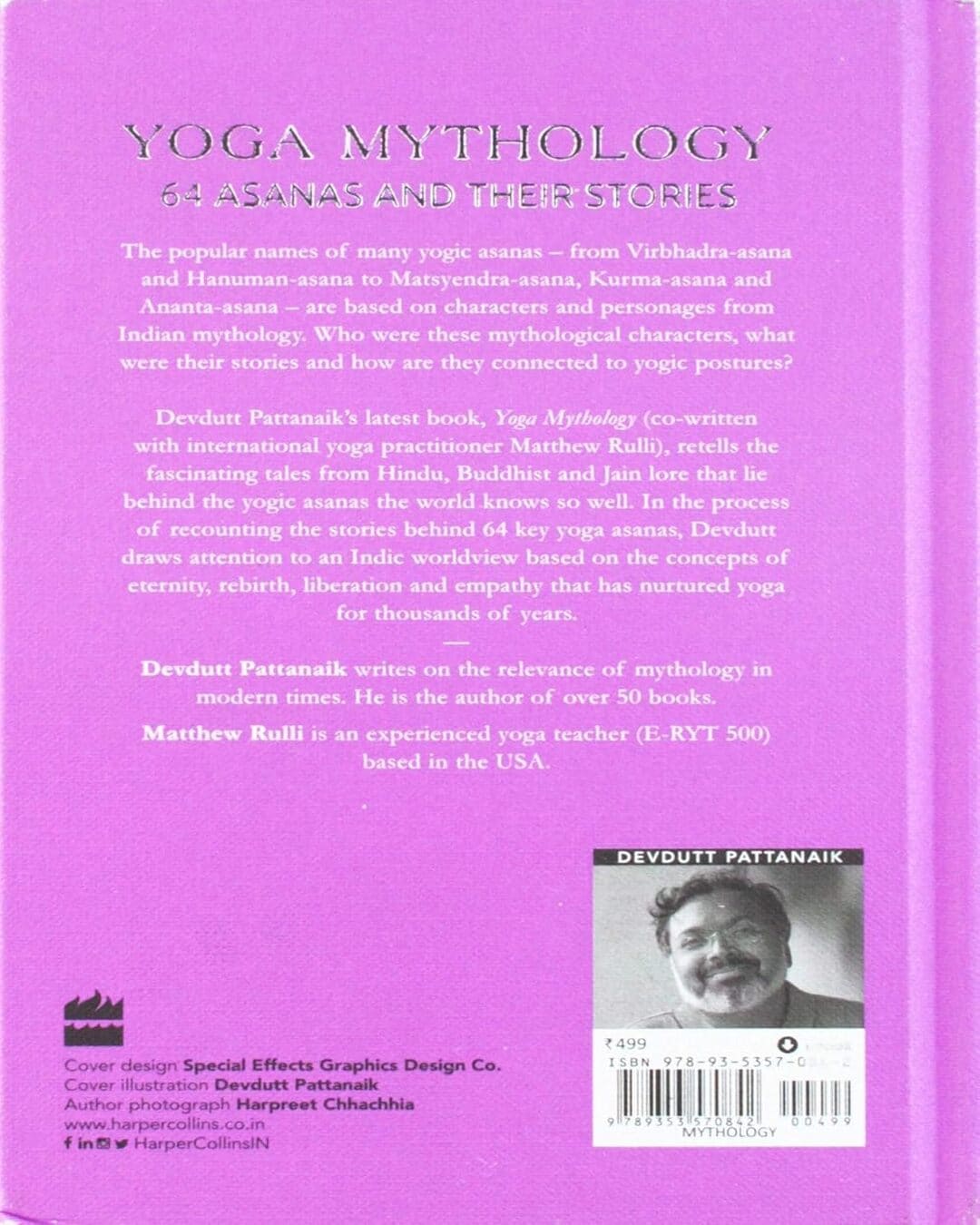 Yoga Mythology: 64 Asanas And Their Stories by Devdutt Pattanaik, Matthew Rulli [Hardcover] - versoz.com