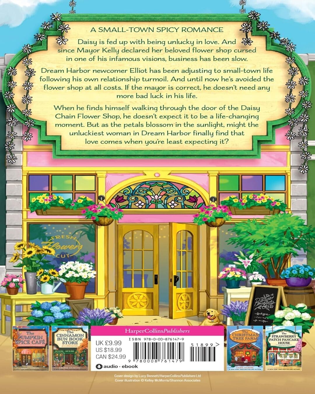 The Daisy Chain Flower Shop by Laurie Gilmore [Paperback]