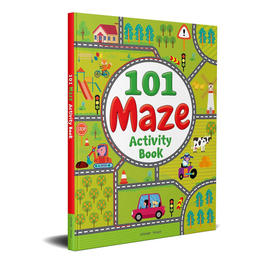 101 Maze Activity Book: Fun Activity Book For Children by Wonder House Books [Paperback] - versoz.com