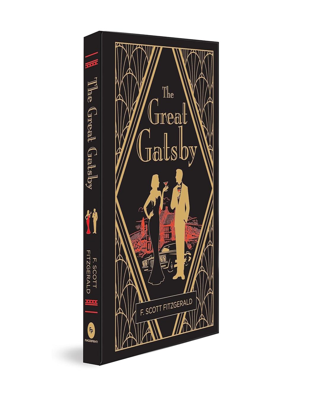 The Great Gatsby (Deluxe Hardbound Edition) by F. Scott Fitzgerald [Hardcover] - versoz.com