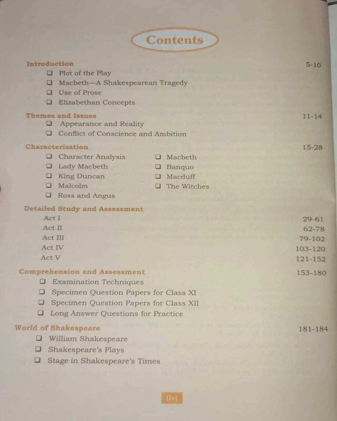 ISC Shakespeare Series Macbeth Workbook by Xavier Pinto & P.S. Latika [Paperback]