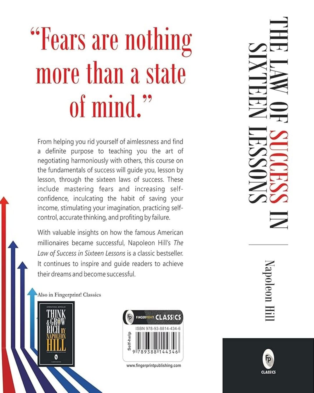 The Law of Success in Sixteen Lessons by Napoleon Hill [Paperback] - versoz.com