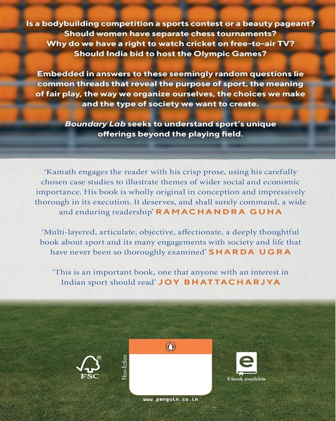 Boundary Lab: Inside The Global Experiment Called Sport [Hardcover] - versoz.com