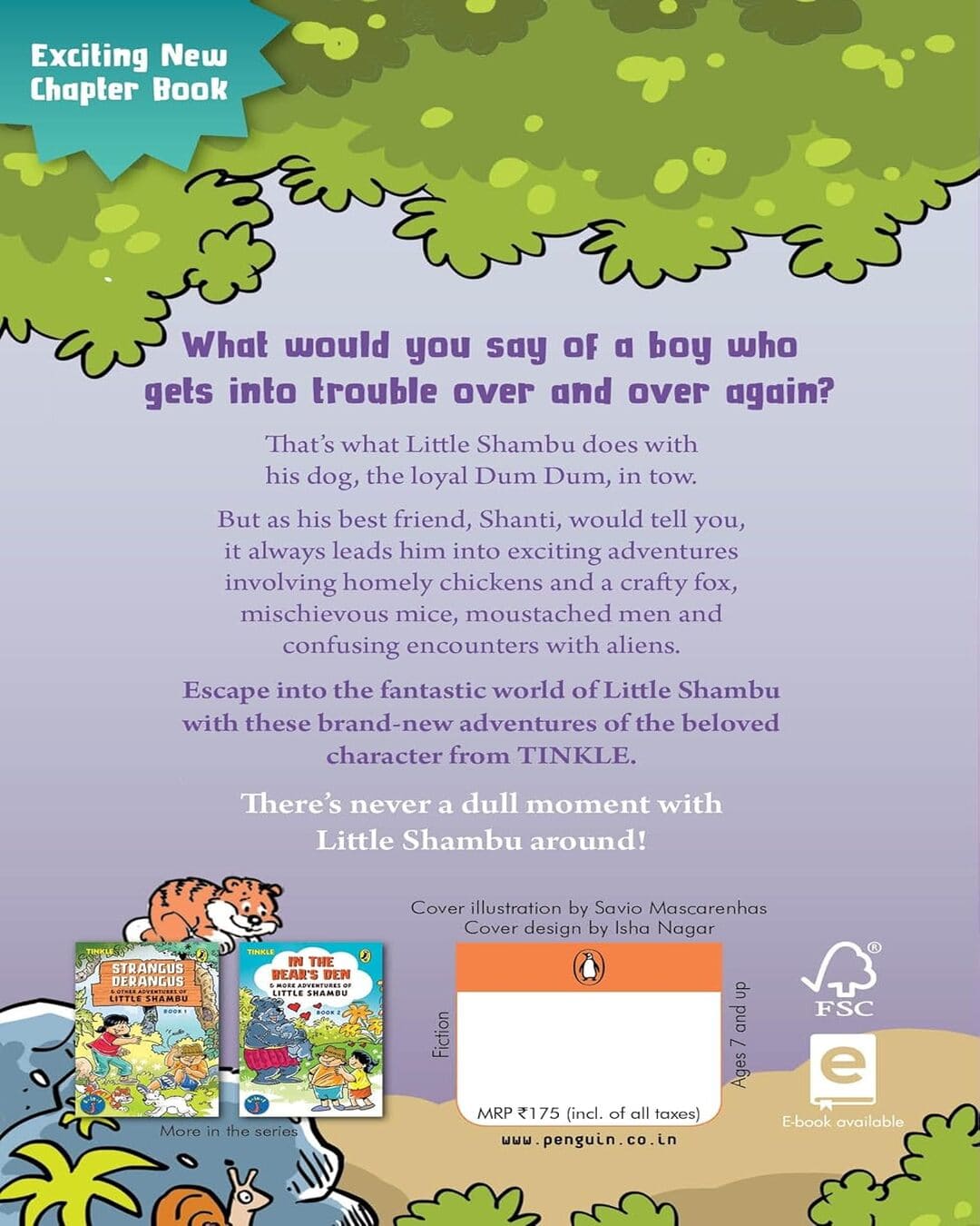 Tinkle Series: Dum Dum To The Rescue & Yet More Adventures Of Little Shambu (Book 3) by Reena Ittyerah Puri [Paperback] - versoz.com