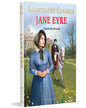 Jane Eyre : Illustrated Abridged Children Classic English Novel with Review Questions [Hardcover] - versoz.com