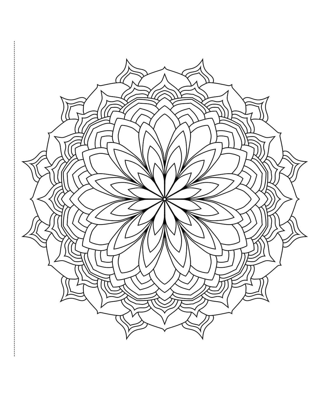 Mandala : Colouring books for Adults with Tear-out Sheets [Paperback] - versoz.com