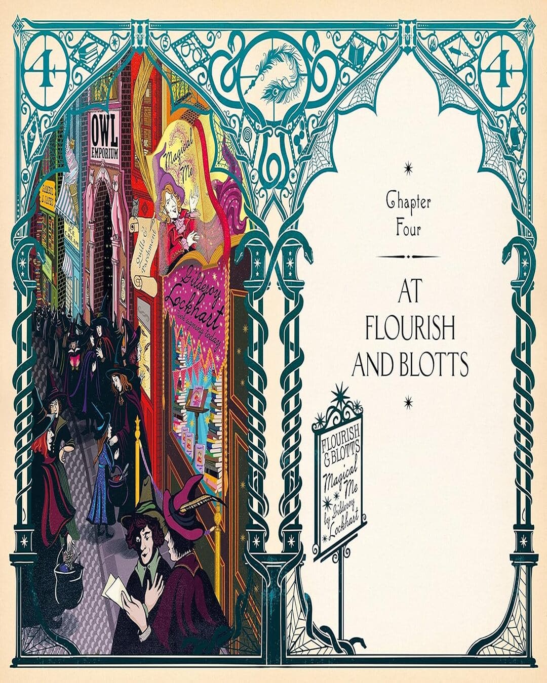 Harry Potter & The Chamber Of Secrets : Minalima Edition by J K Rowling [Hardcover] - versoz.com