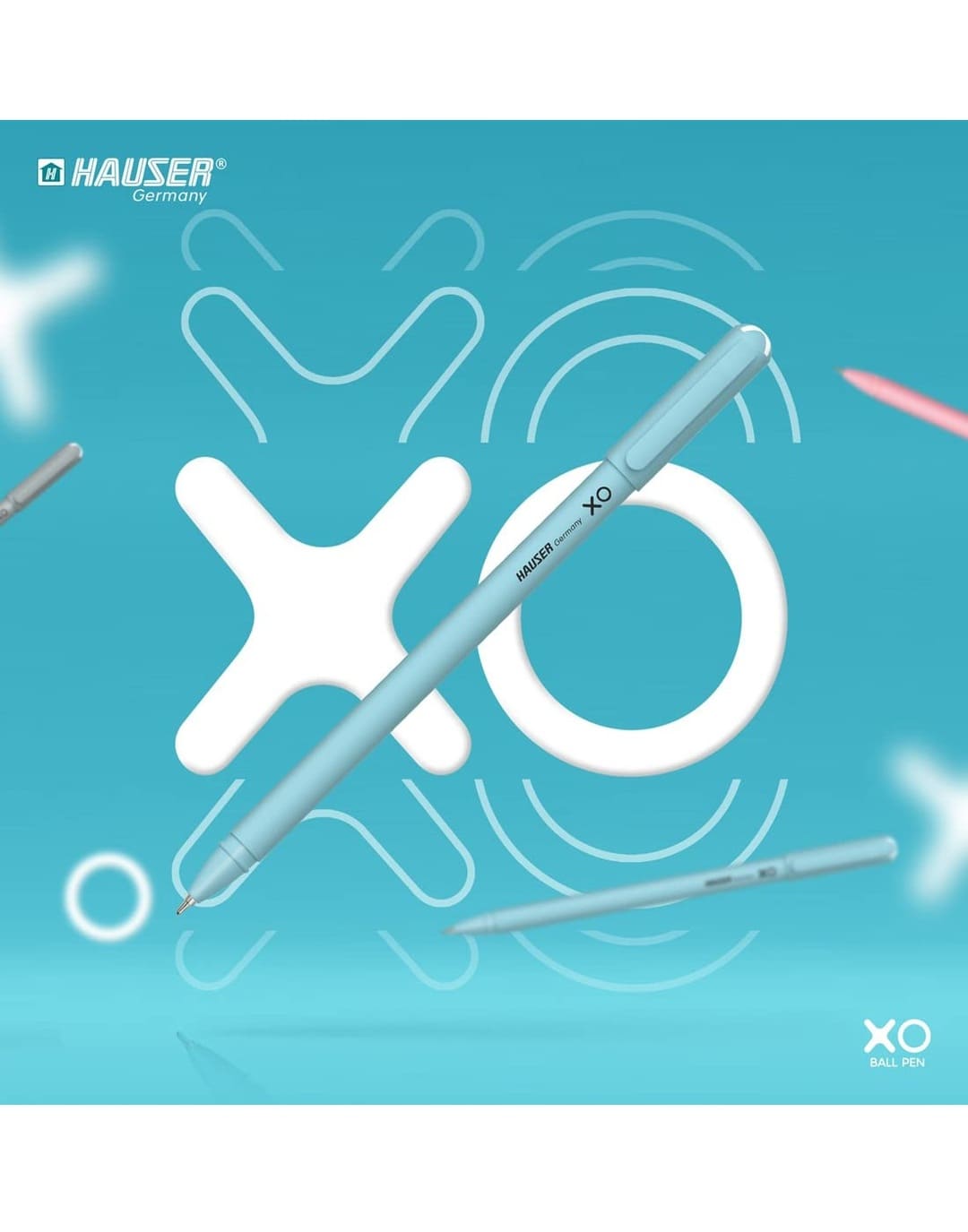 Hauser XO | Acu-Flow Writing System | Ball Pen - versoz.com